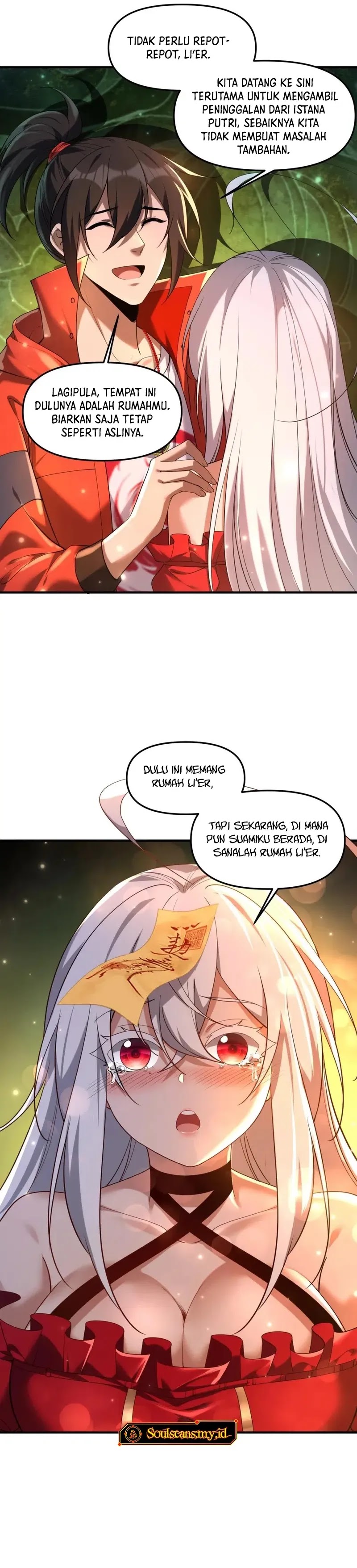 During The Live Streaming, I Proposed To A Female Ghost Chapter 78 Gambar 12