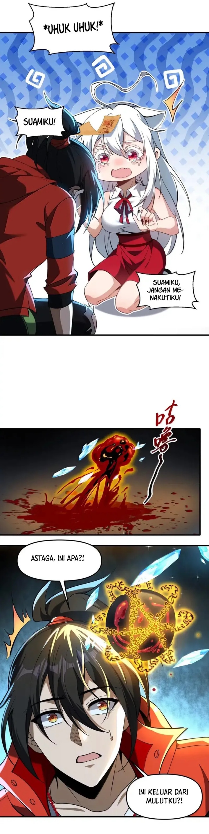 During The Live Streaming, I Proposed To A Female Ghost Chapter 97 Gambar 11