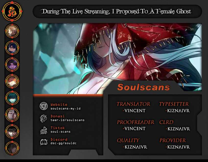During The Live Streaming, I Proposed To A Female Ghost Chapter 101 Gambar 1