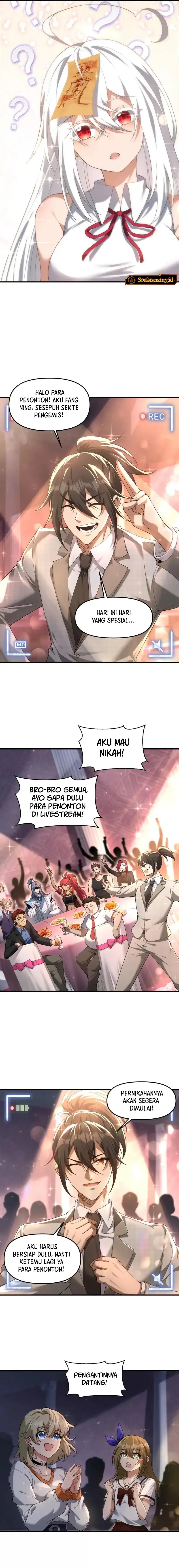 During The Live Streaming, I Proposed To A Female Ghost Chapter 105 End Gambar 16