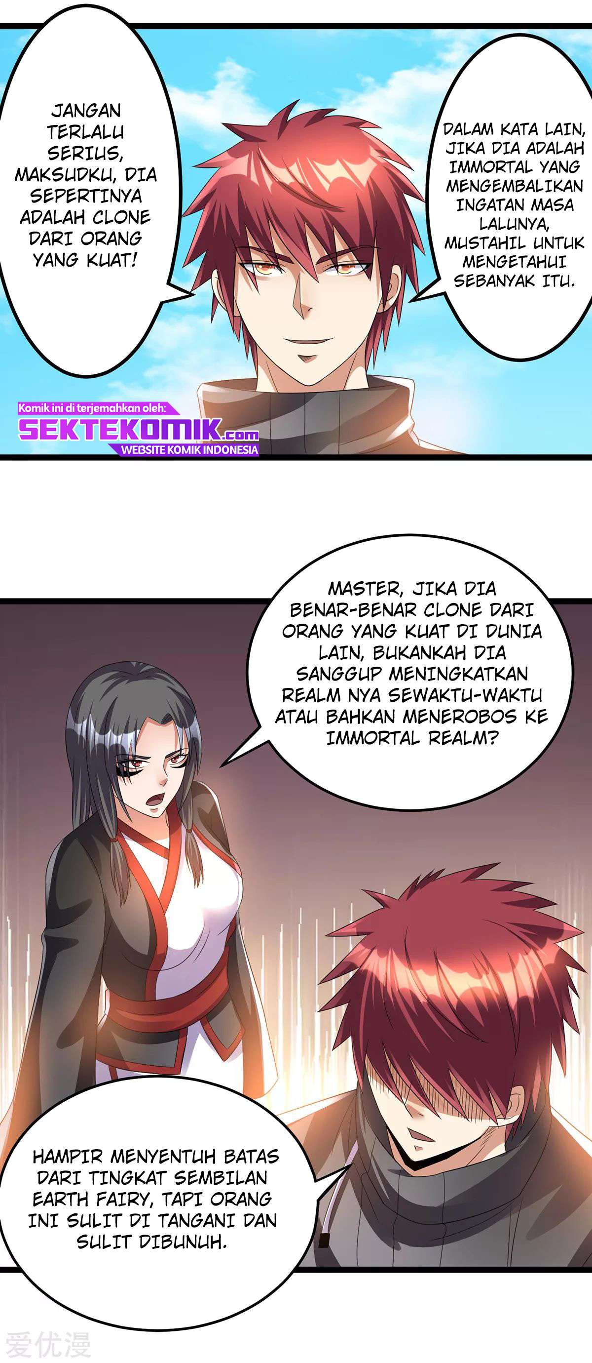 Dushi Xian Wang Chapter 144 Gambar 15