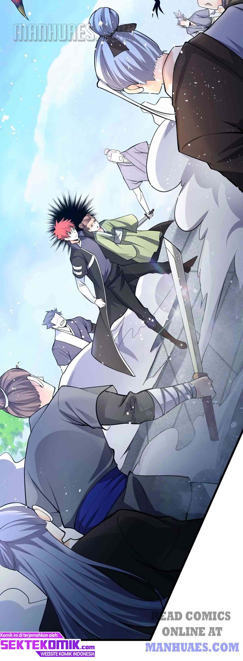 Dushi Xian Wang Chapter 161 Gambar 38