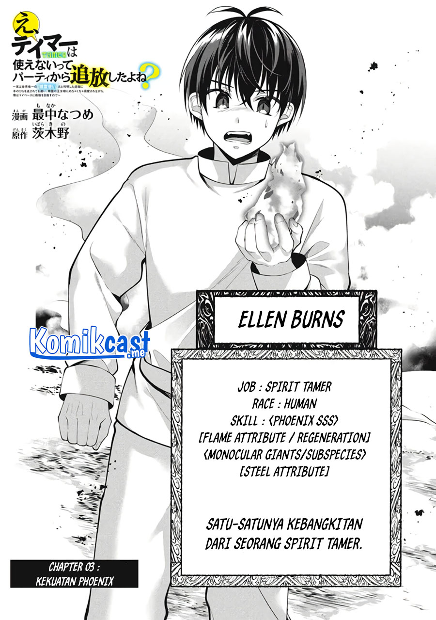 Eeh, Tamer wa Tsukaenai tte Party kara Tsuiho Shita yo ne? Chapter 03 Gambar 3