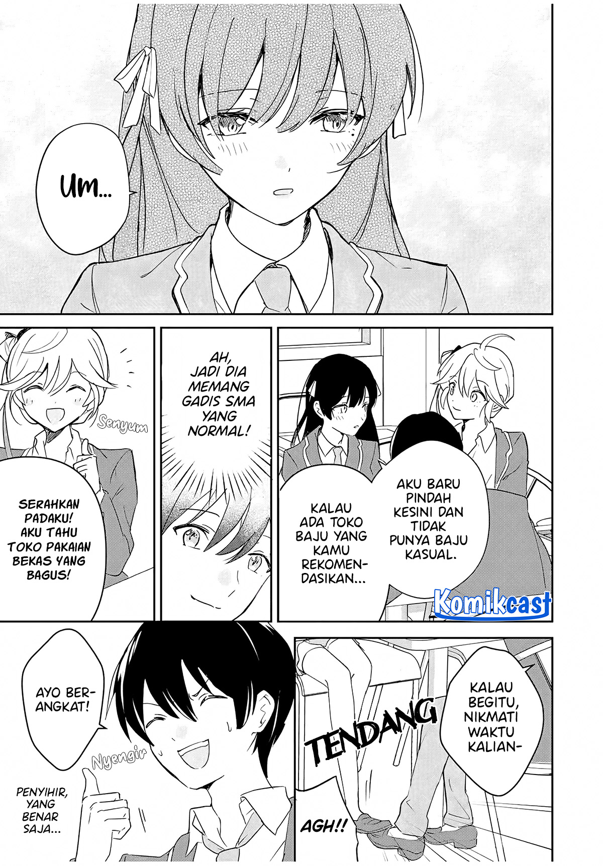 Eiyuu to Majo no Tensei Rabu Kome Chapter 03 Gambar 8