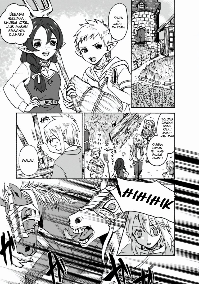 Elf Tensei Kara no Cheat Kenkokuki Chapter 01.2 Gambar 1