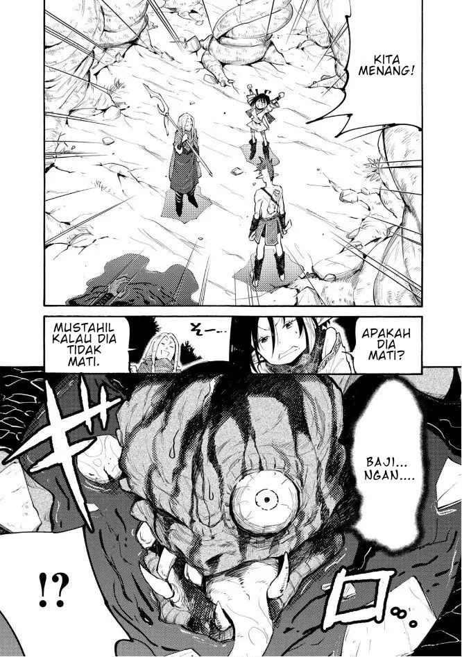 Elf Deck To Senjou Gurashi Chapter 02 Gambar 4