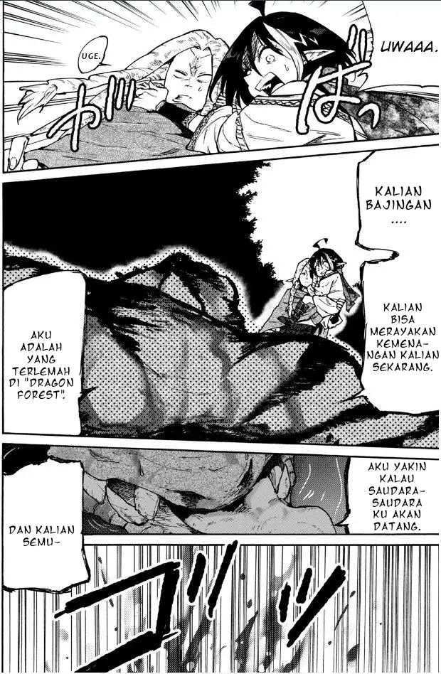 Elf Deck To Senjou Gurashi Chapter 02 Gambar 5