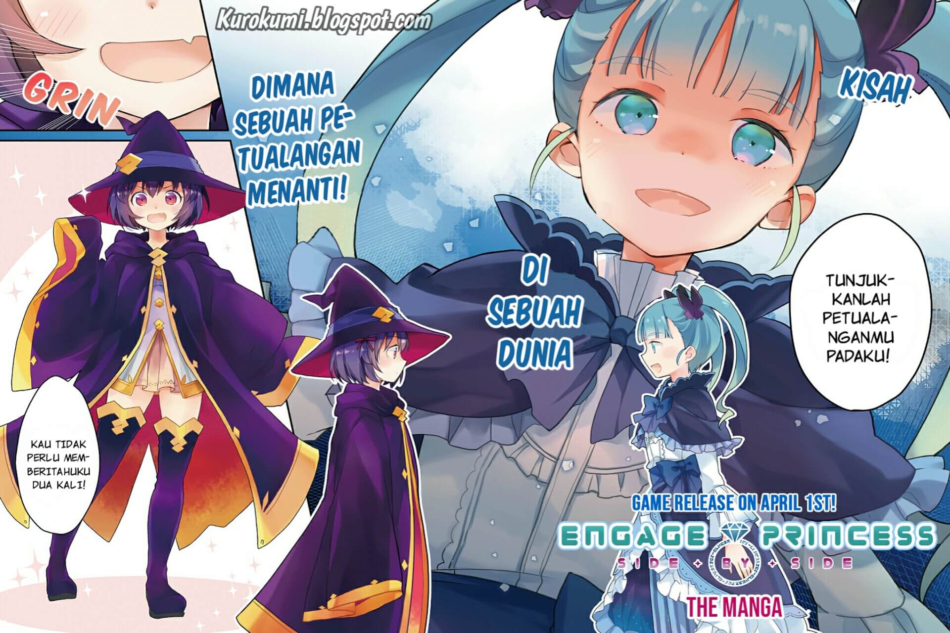 Engage Princess – Side・By・Side Chapter 01.1 Gambar 3