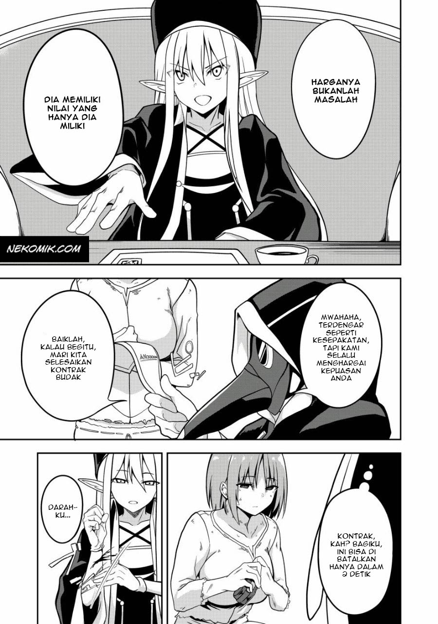 Eroi Koto Suru Tame ni Kyonyuu Bishoujo Dorei o Katta Hazu ga, Oshishou-sama to Shitawa Rete Omotta Toori ni Ikanaku Naru Hanashi Chapter 01 Gambar 12