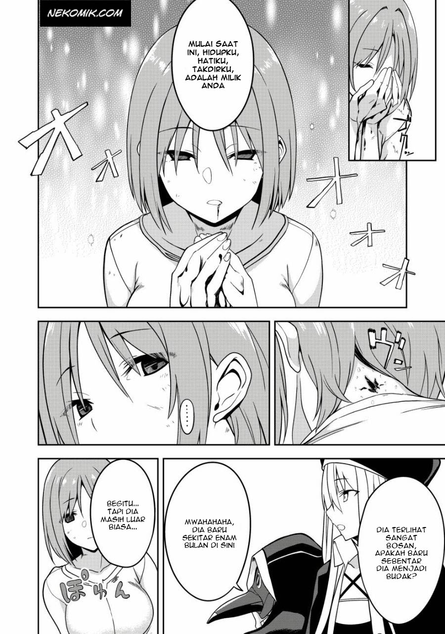 Eroi Koto Suru Tame ni Kyonyuu Bishoujo Dorei o Katta Hazu ga, Oshishou-sama to Shitawa Rete Omotta Toori ni Ikanaku Naru Hanashi Chapter 01 Gambar 13