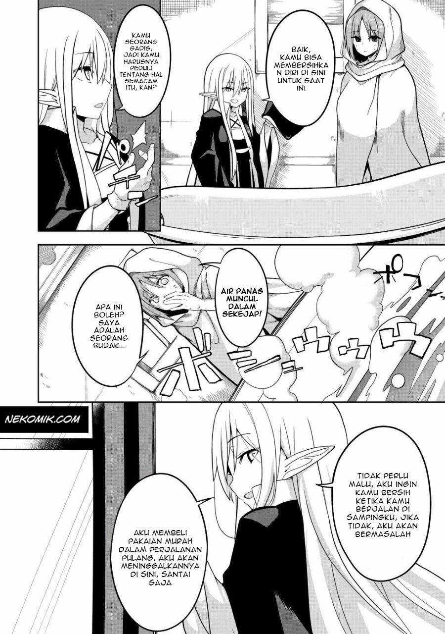 Eroi Koto Suru Tame ni Kyonyuu Bishoujo Dorei o Katta Hazu ga, Oshishou-sama to Shitawa Rete Omotta Toori ni Ikanaku Naru Hanashi Chapter 01 Gambar 15