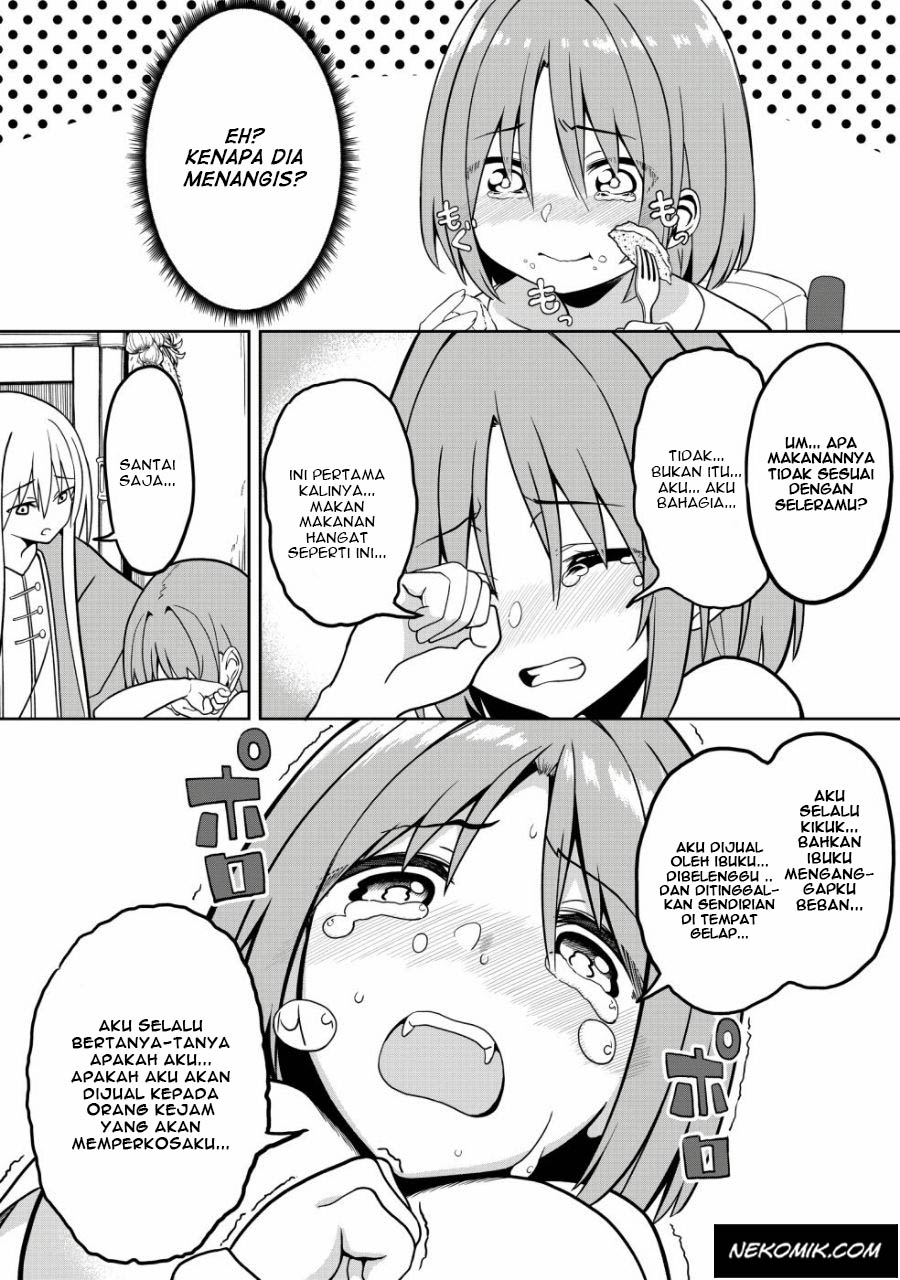 Eroi Koto Suru Tame ni Kyonyuu Bishoujo Dorei o Katta Hazu ga, Oshishou-sama to Shitawa Rete Omotta Toori ni Ikanaku Naru Hanashi Chapter 01 Gambar 22