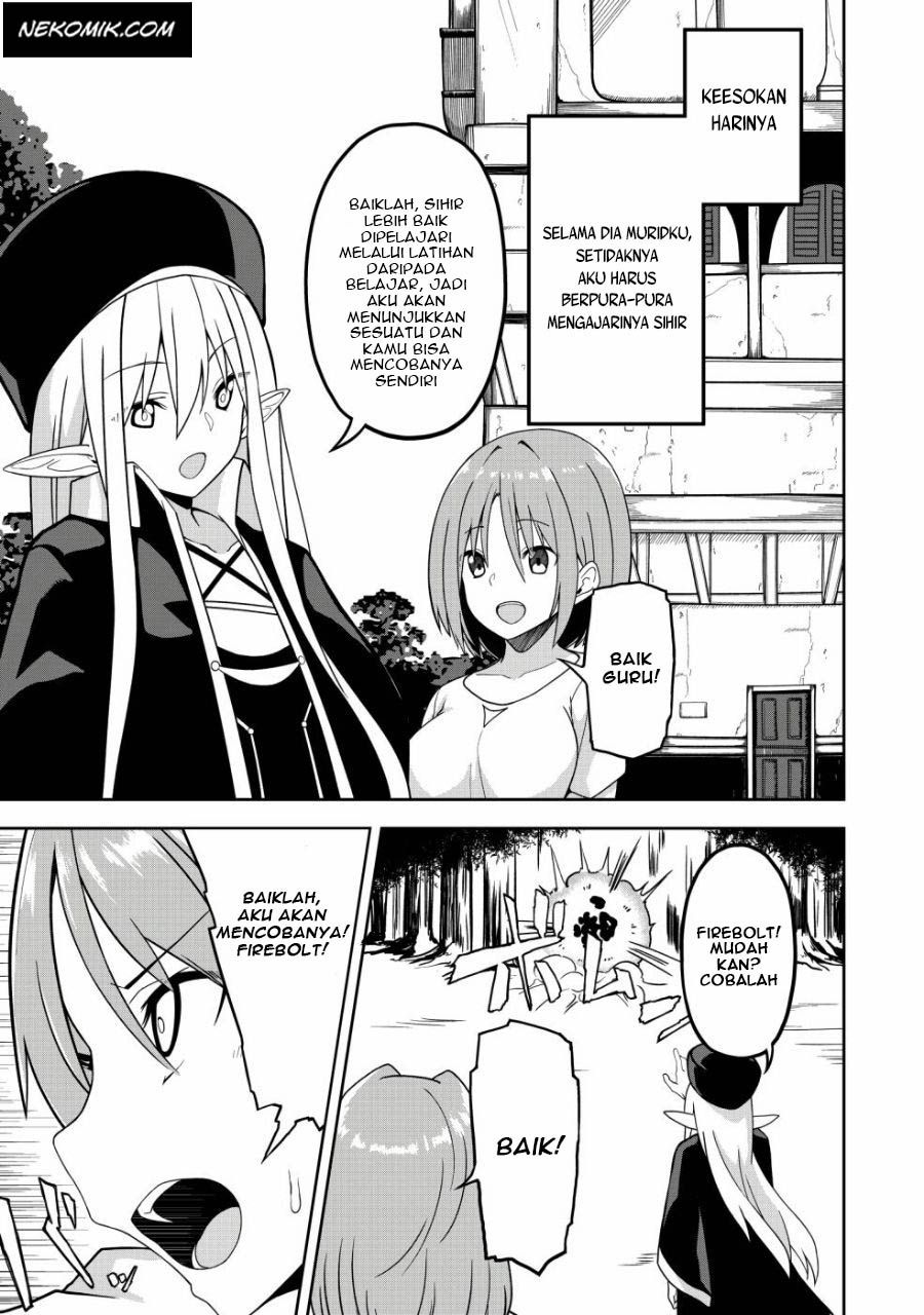 Eroi Koto Suru Tame ni Kyonyuu Bishoujo Dorei o Katta Hazu ga, Oshishou-sama to Shitawa Rete Omotta Toori ni Ikanaku Naru Hanashi Chapter 01 Gambar 34