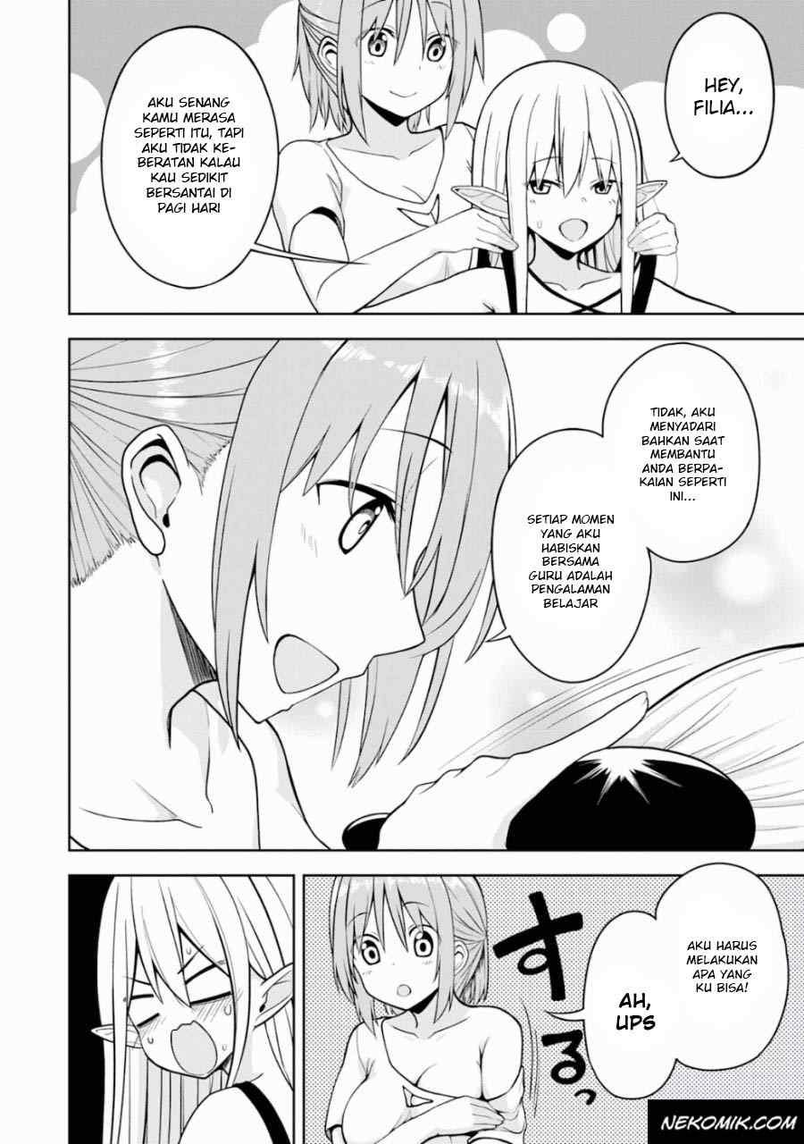 Eroi Koto Suru Tame ni Kyonyuu Bishoujo Dorei o Katta Hazu ga, Oshishou-sama to Shitawa Rete Omotta Toori ni Ikanaku Naru Hanashi Chapter 03 Gambar 5