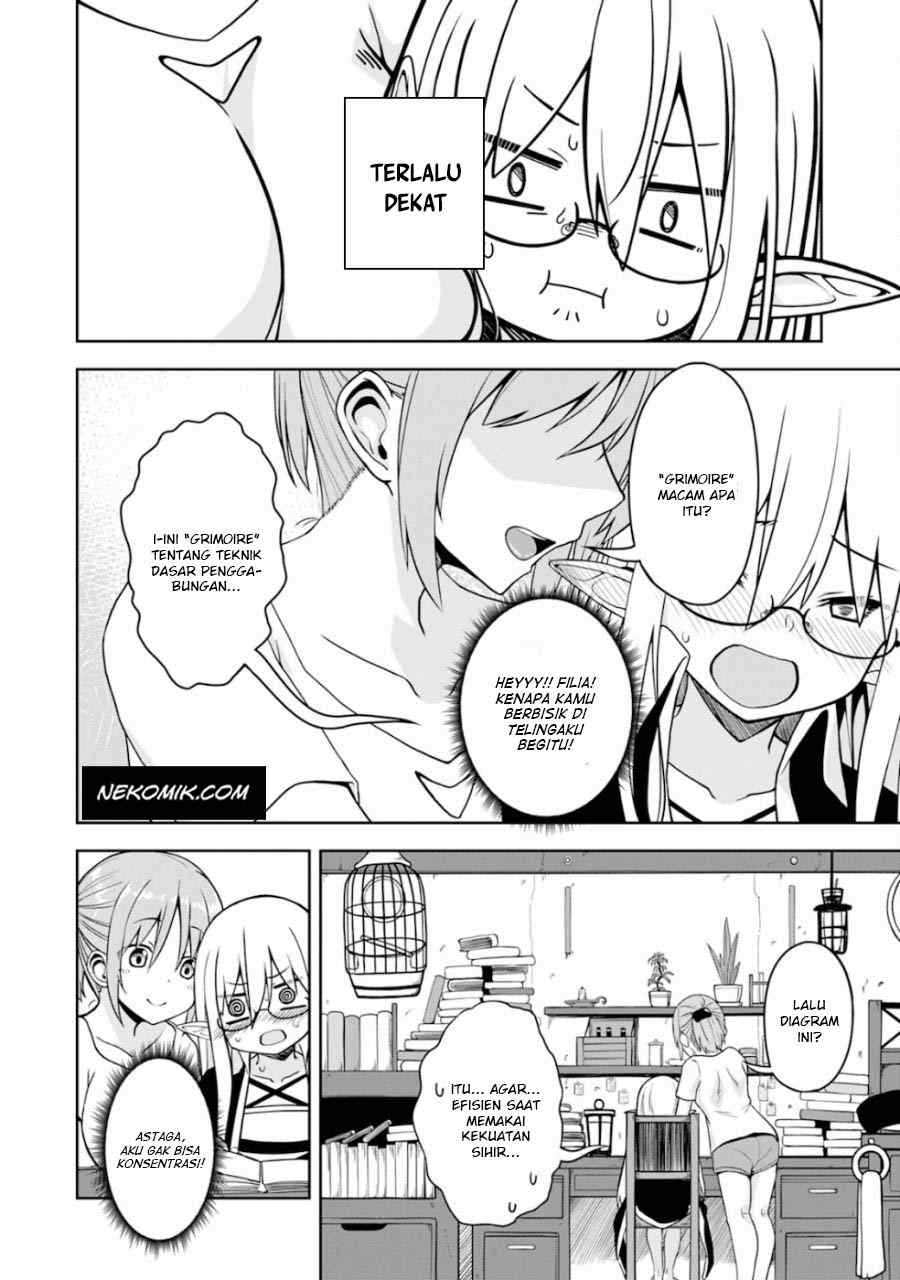 Eroi Koto Suru Tame ni Kyonyuu Bishoujo Dorei o Katta Hazu ga, Oshishou-sama to Shitawa Rete Omotta Toori ni Ikanaku Naru Hanashi Chapter 03 Gambar 9