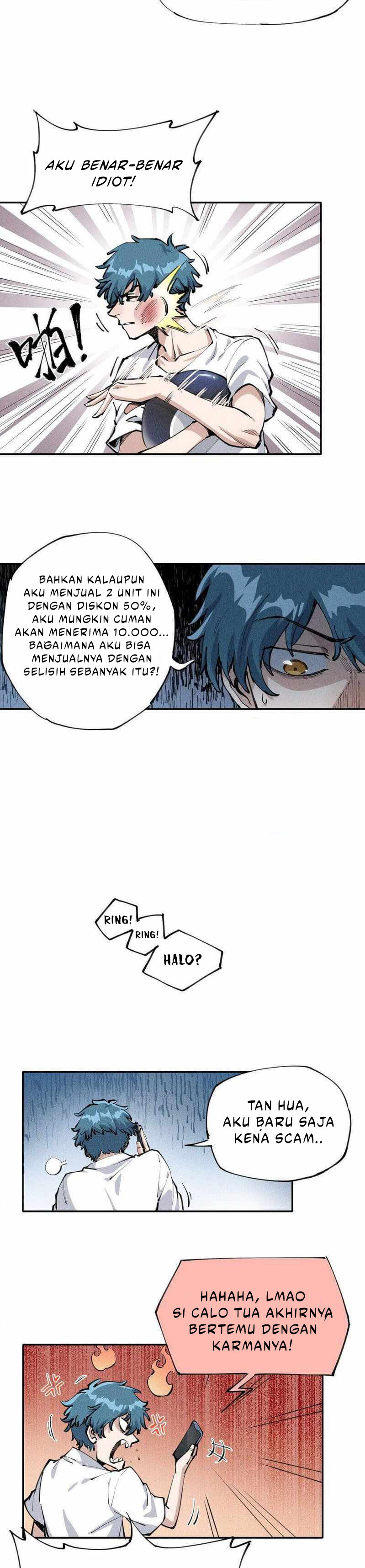 Even Though My Character Is a Jellyfish, I’m Still Super Strong Chapter 01 Gambar 16