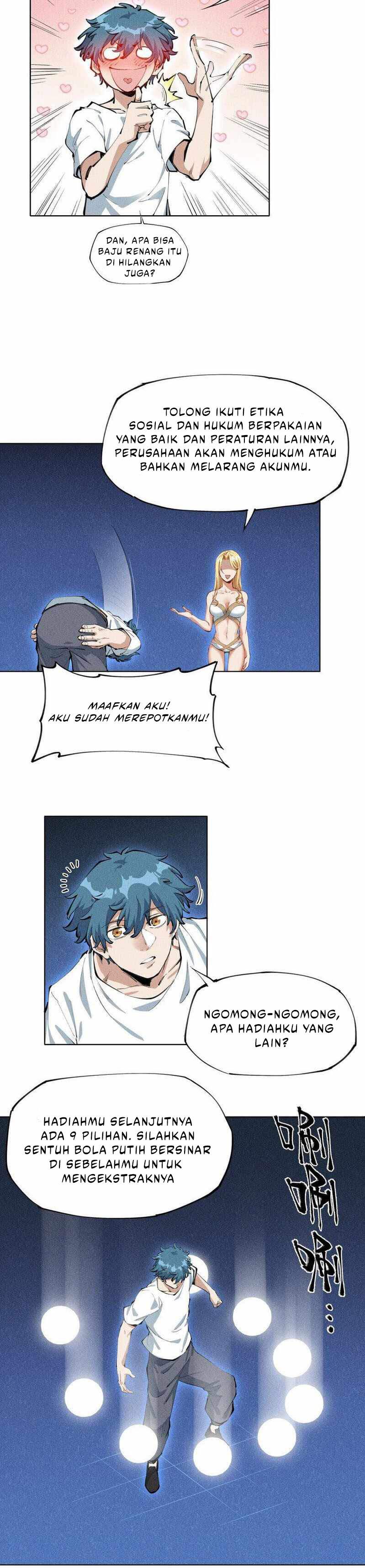 Even Though My Character Is a Jellyfish, I’m Still Super Strong Chapter 01 Gambar 25