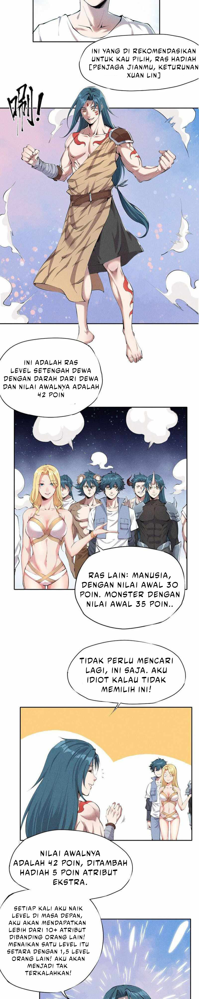 Even Though My Character Is a Jellyfish, I’m Still Super Strong Chapter 01 Gambar 28