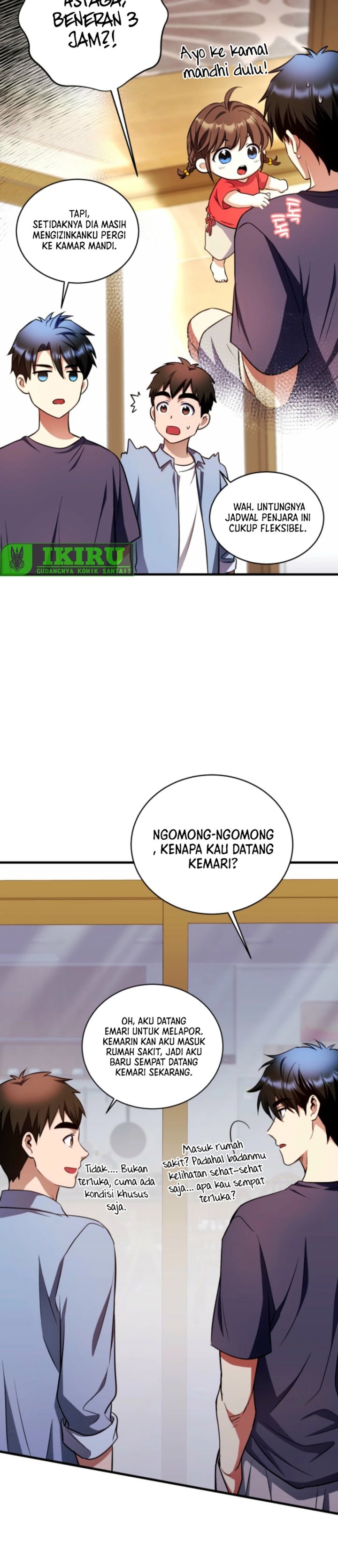 Even the Absolute Being Is a First-Time Dad Chapter 17 Gambar 37