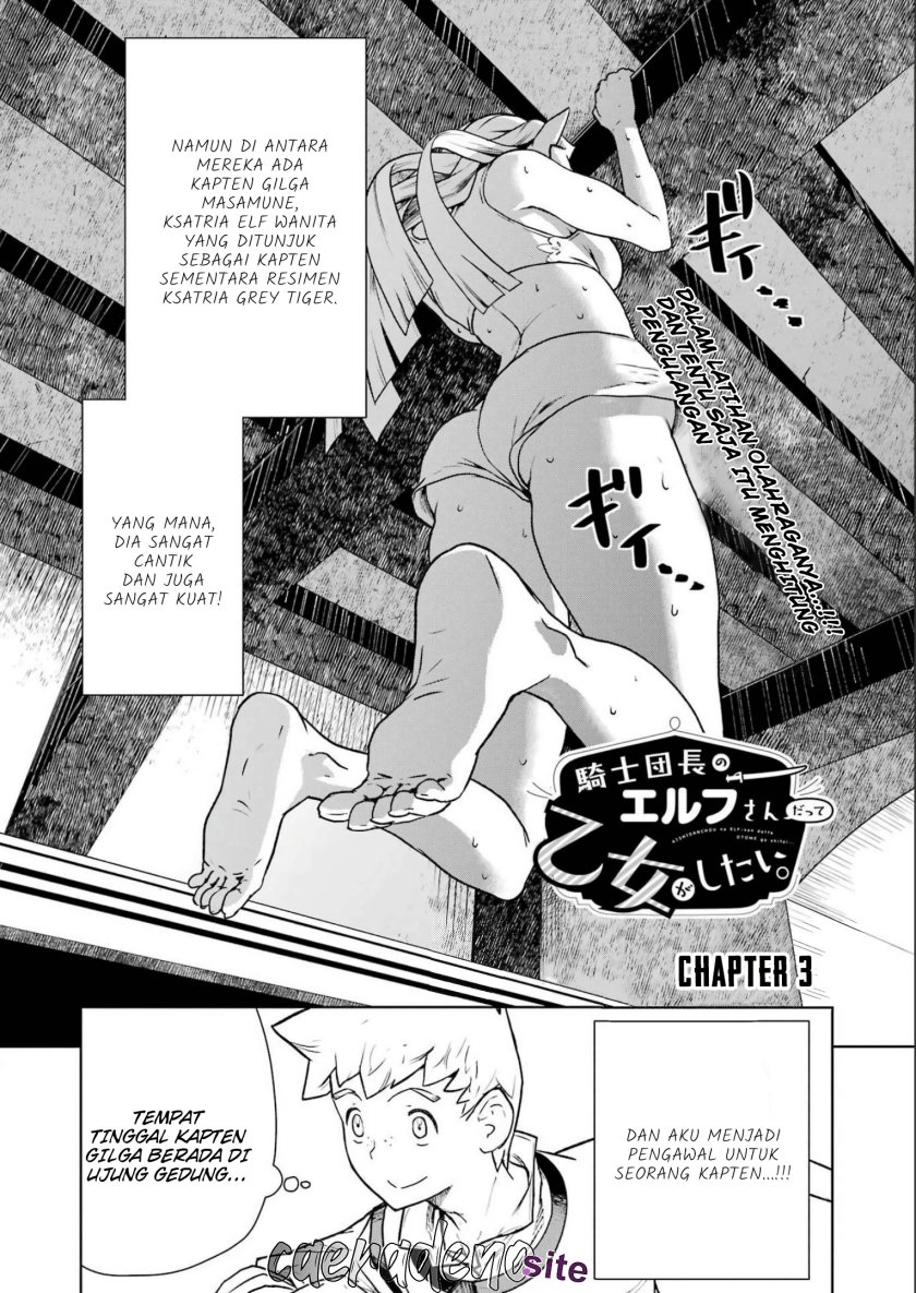 Even the Captain Knight, Miss Elf, Wants to be a Maiden Chapter 03 Gambar 3