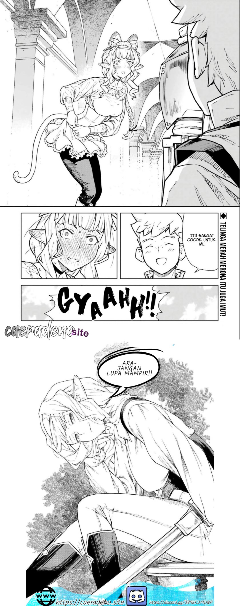 Even the Captain Knight, Miss Elf, Wants to be a Maiden Chapter 03 Gambar 17