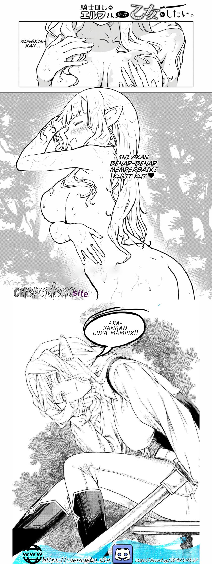Even the Captain Knight, Miss Elf, Wants to be a Maiden Chapter 04 Gambar 17