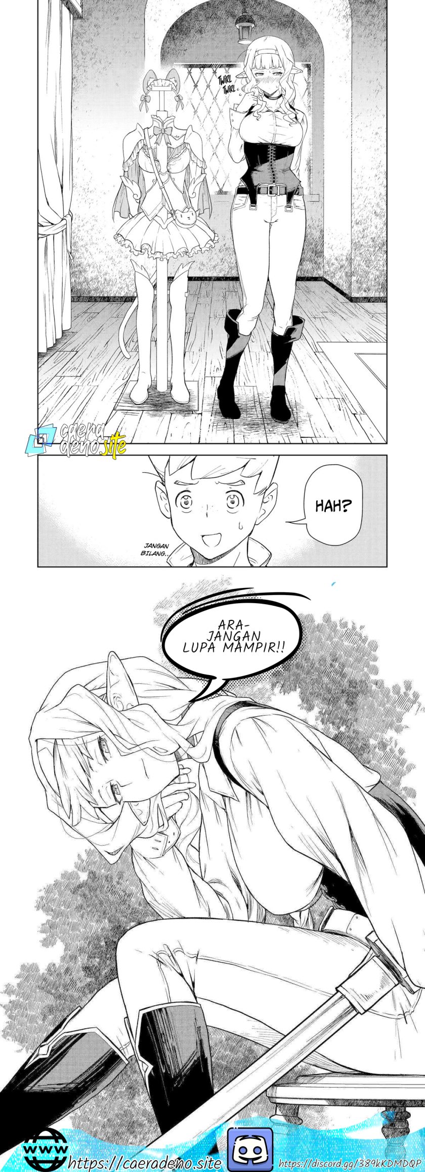 Even the Captain Knight, Miss Elf, Wants to be a Maiden Chapter 15 Gambar 17