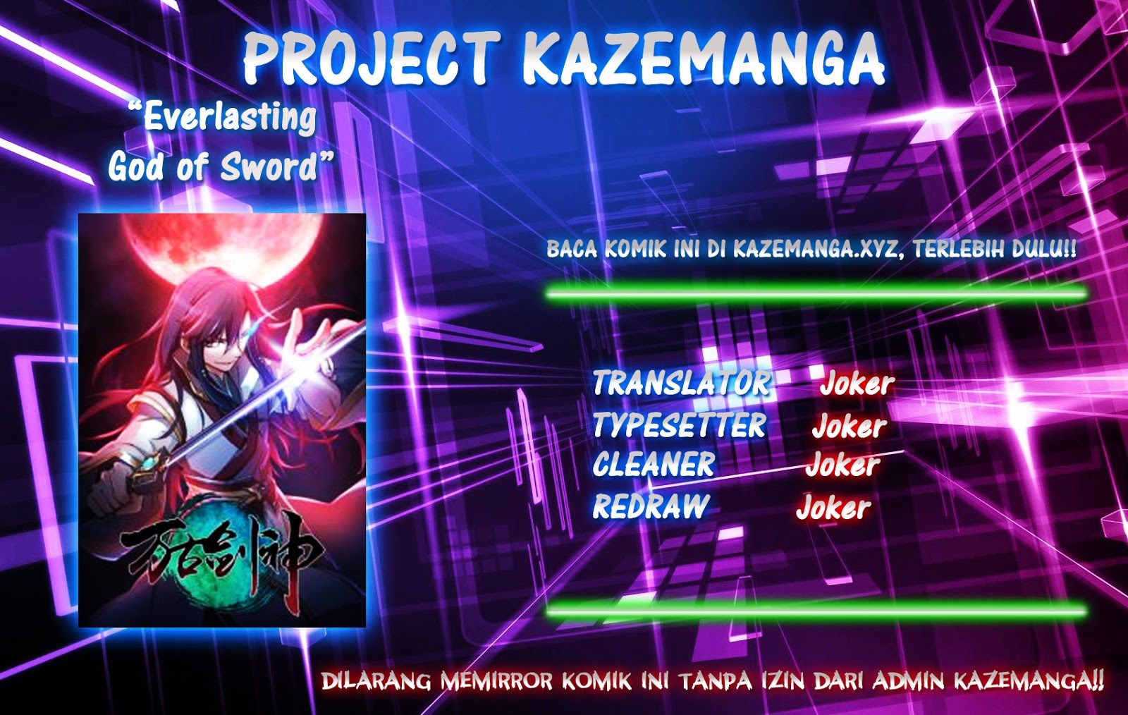 Everlasting God of Sword Chapter 03 Gambar 1