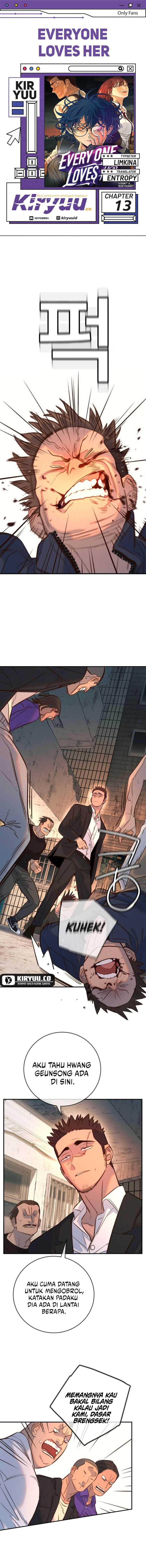 Everyone Loves Her Chapter 13 Gambar 1