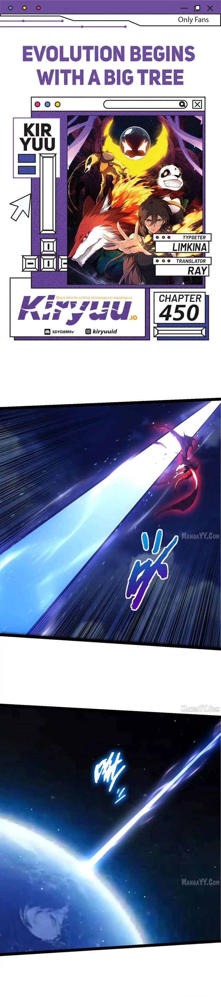 Evolution Begins With A Big Tree Chapter 450 Gambar 1