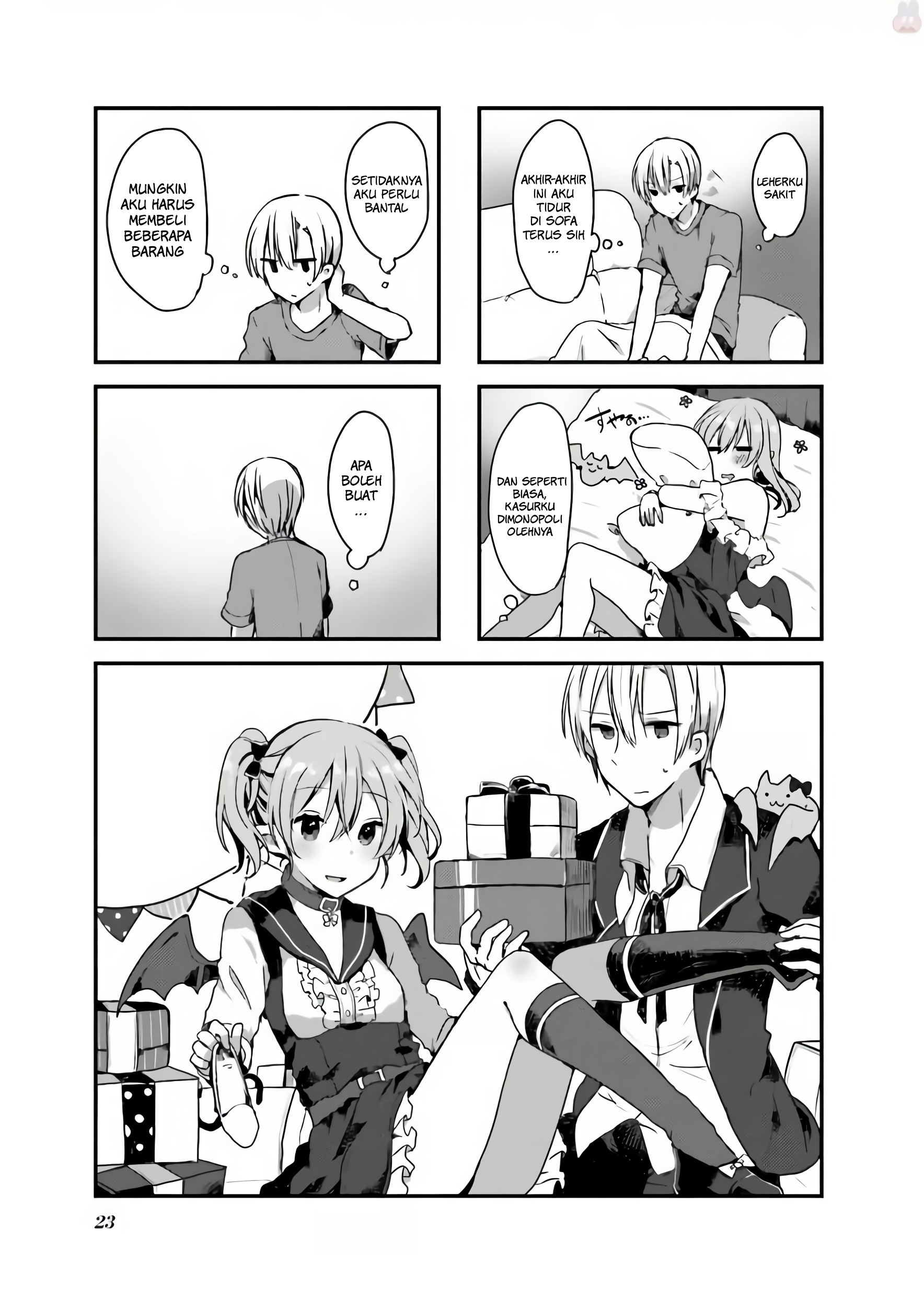Exorcist to Kubiwa no Akuma Chapter 01.3 Gambar 1