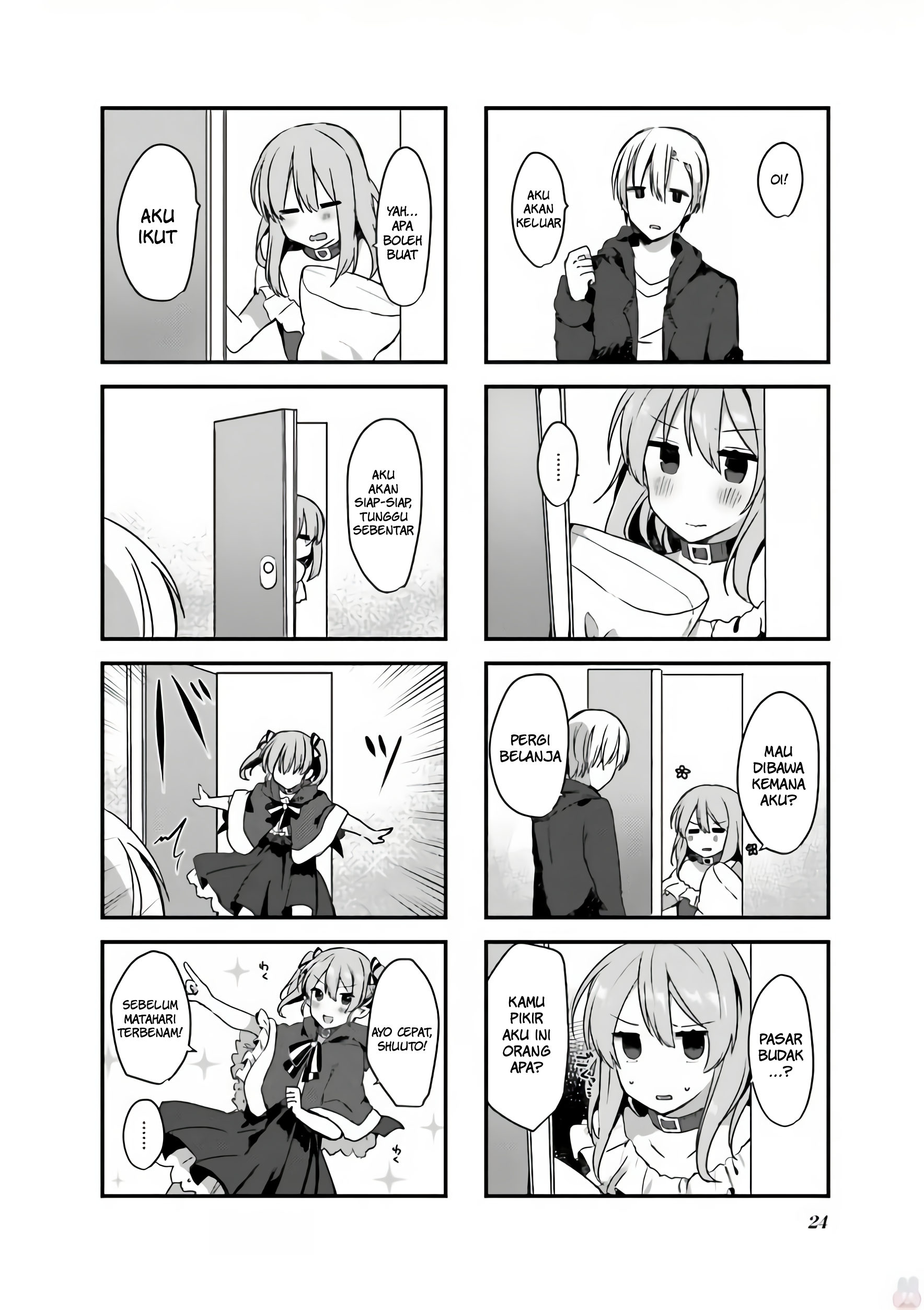 Exorcist to Kubiwa no Akuma Chapter 01.3 Gambar 2