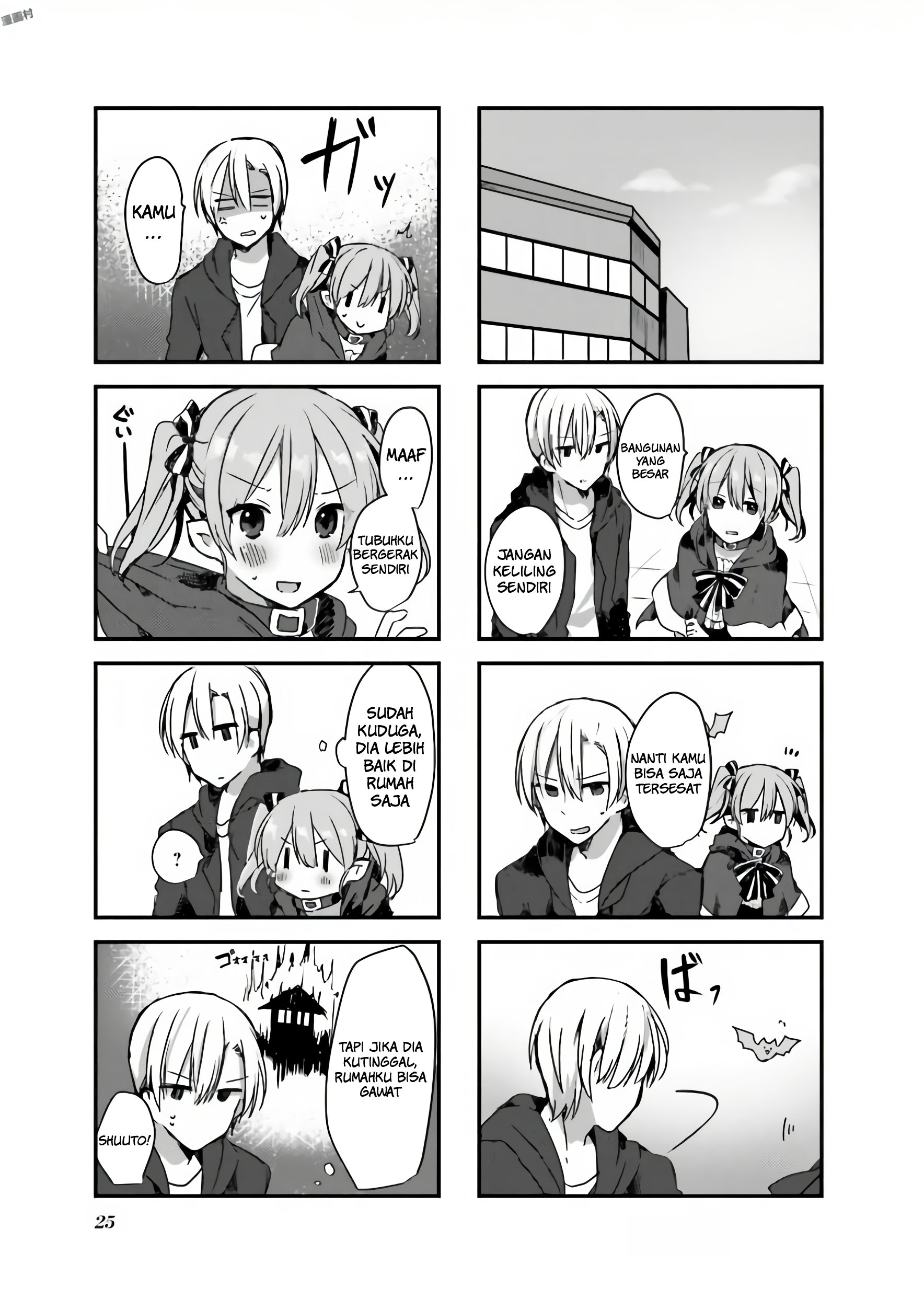 Exorcist to Kubiwa no Akuma Chapter 01.3 Gambar 3
