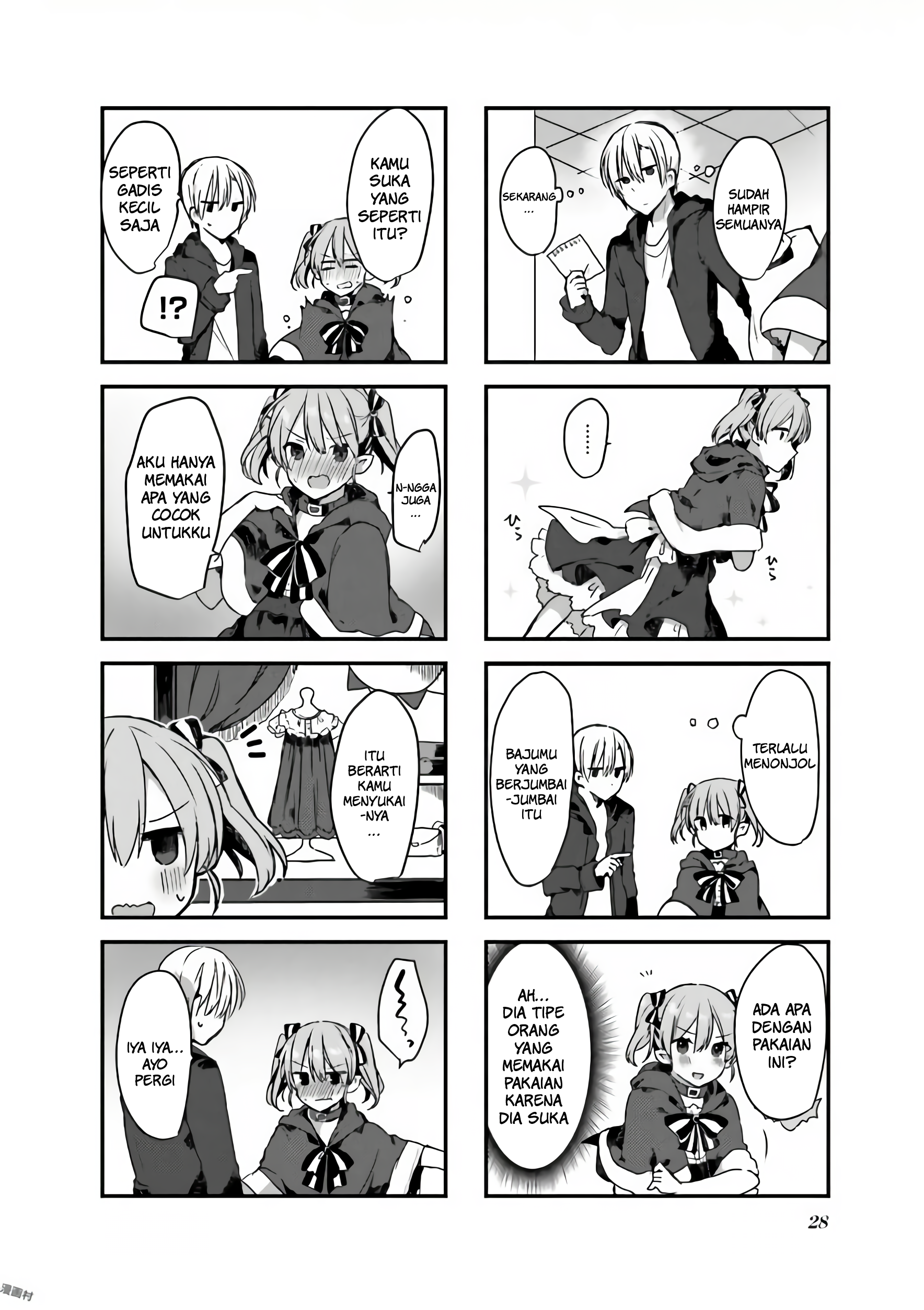 Exorcist to Kubiwa no Akuma Chapter 01.3 Gambar 6
