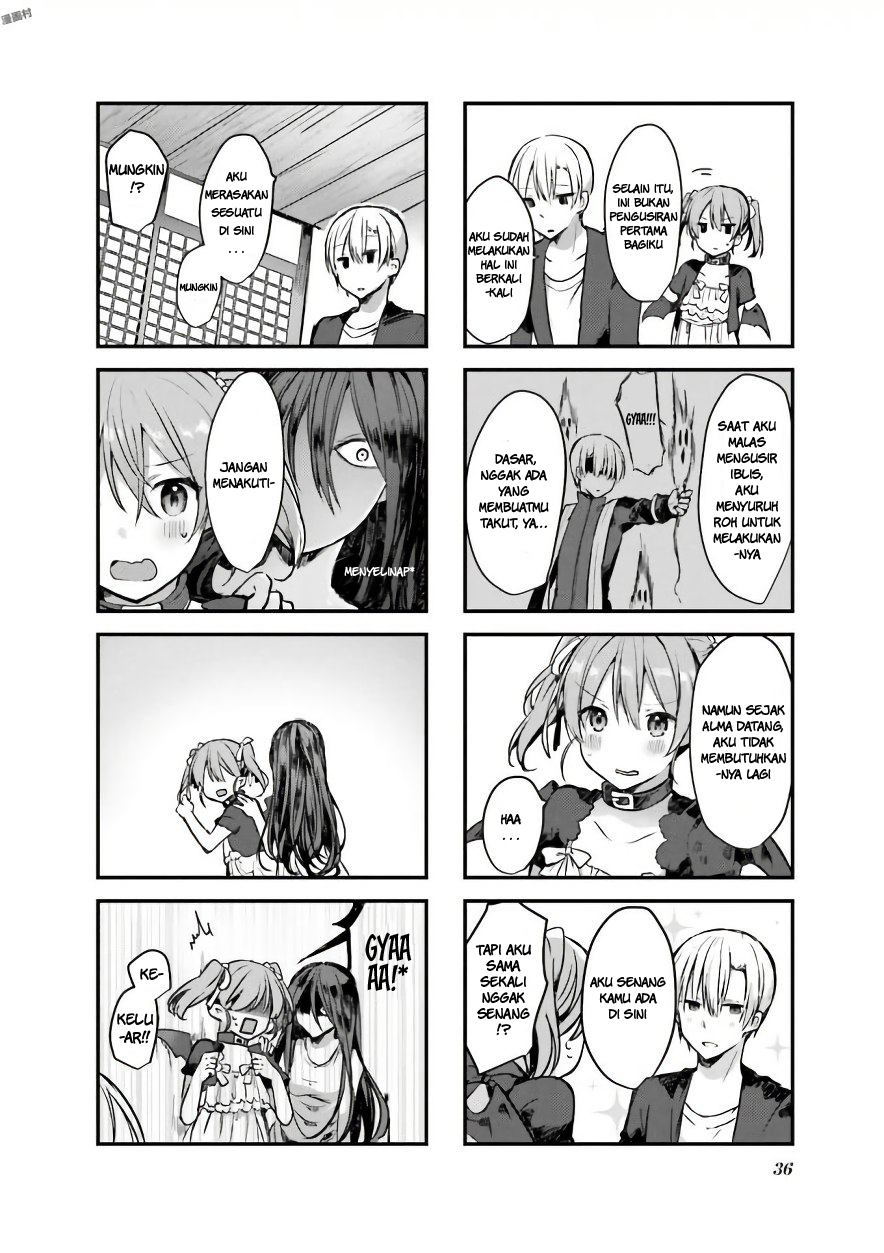 Exorcist to Kubiwa no Akuma Chapter 02.1 Gambar 6