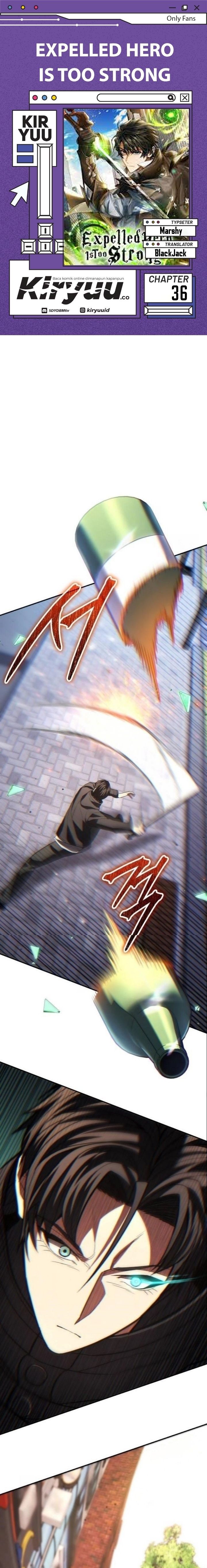 Expelled Hero Is Too Strong Chapter 36 Gambar 1