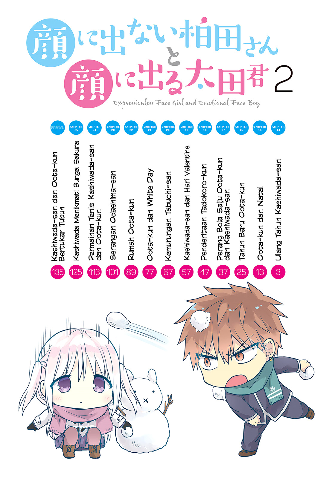 Expressionless Face Girl and Emotional Face Boy Chapter 14 Gambar 3
