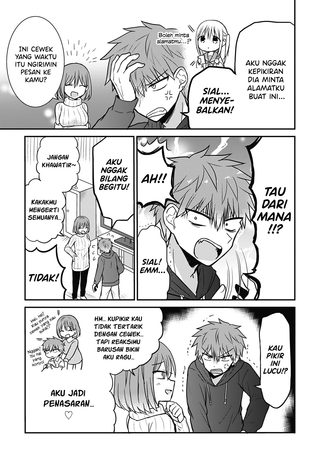 Expressionless Face Girl and Emotional Face Boy Chapter 16 Gambar 3