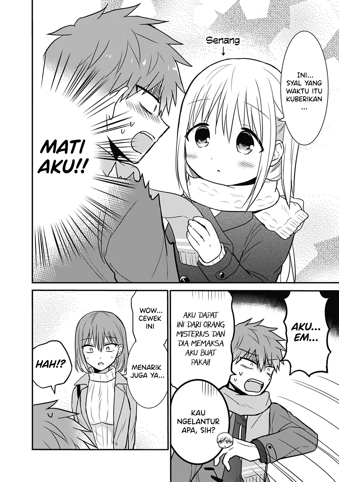Expressionless Face Girl and Emotional Face Boy Chapter 16 Gambar 8