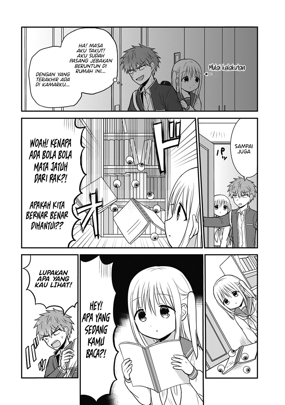 Expressionless Face Girl and Emotional Face Boy Chapter 22 Gambar 3