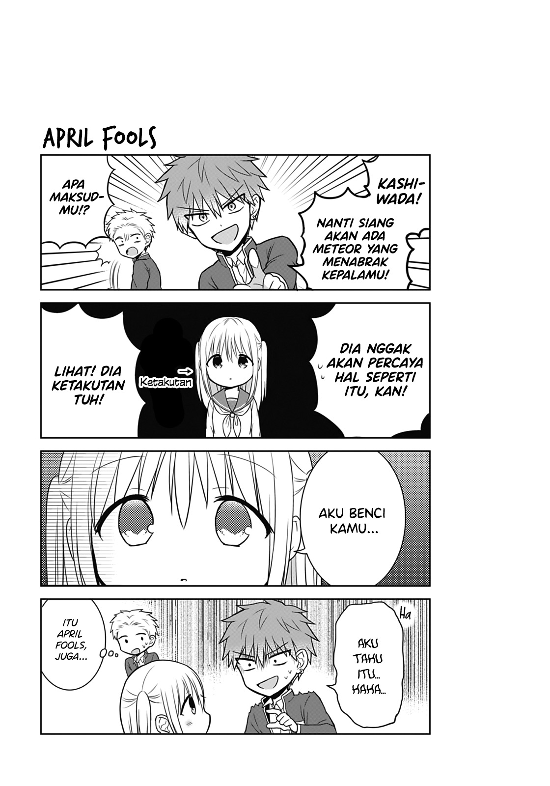 Expressionless Face Girl and Emotional Face Boy Chapter 25 Gambar 9