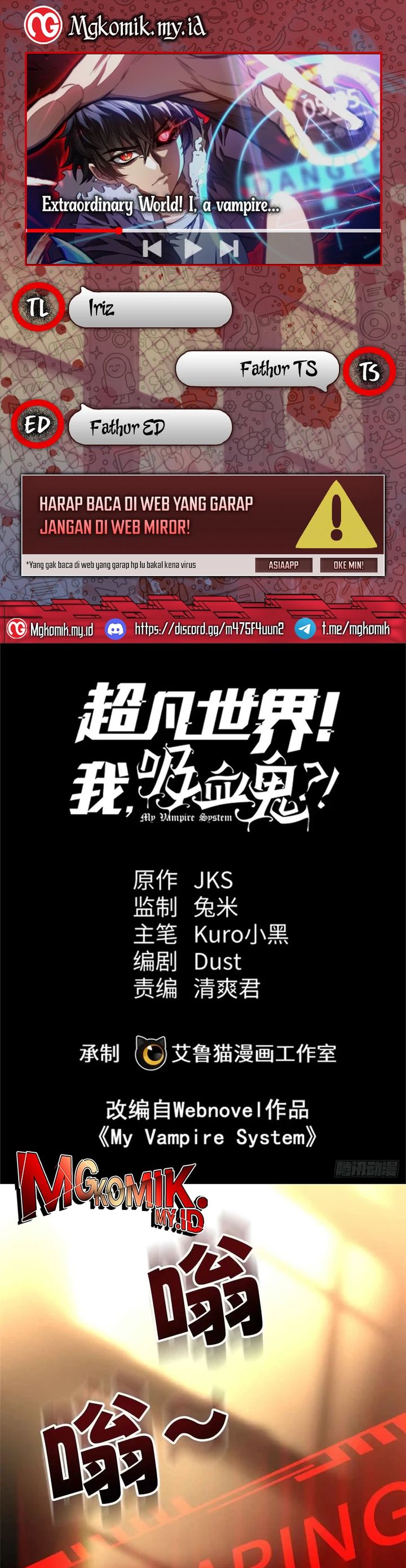 Extraordinary World?! Me… A Vampire?! Chapter 07 Gambar 1