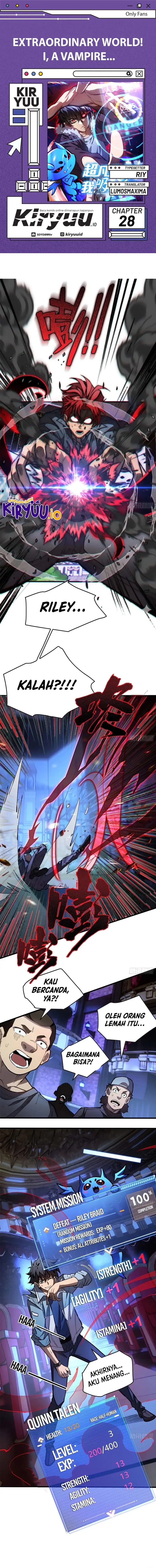 Extraordinary World?! Me… A Vampire?! Chapter 28 Gambar 1