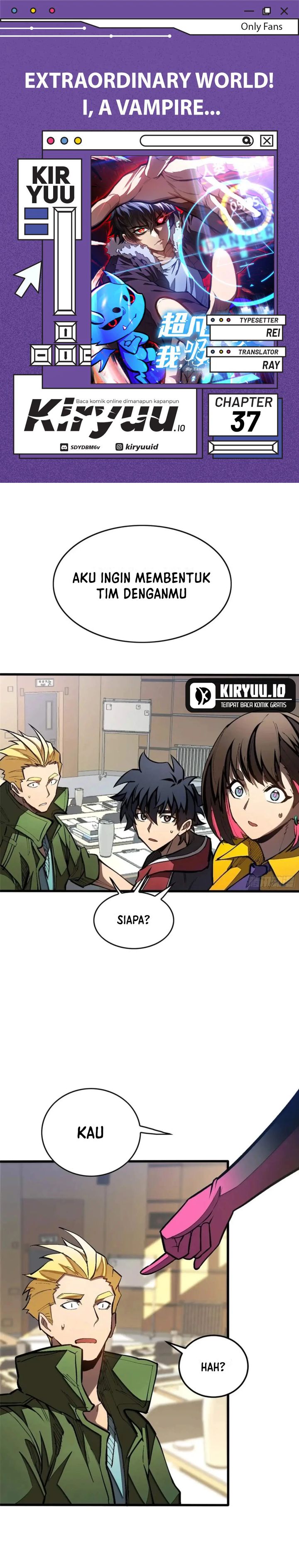 Extraordinary World?! Me… A Vampire?! Chapter 37 Gambar 1