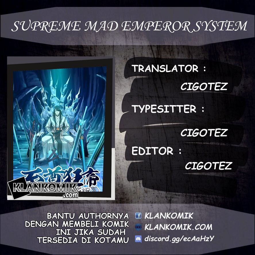 Extreme Mad Emperor System (Supreme Mad Emperor System) Chapter 11 Gambar 1