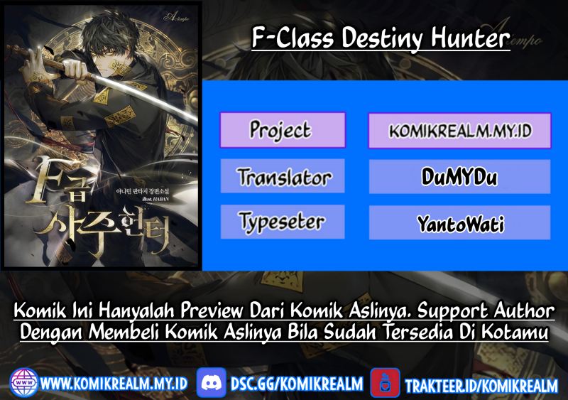 F-Class Destiny Hunter Chapter 10 Gambar 1