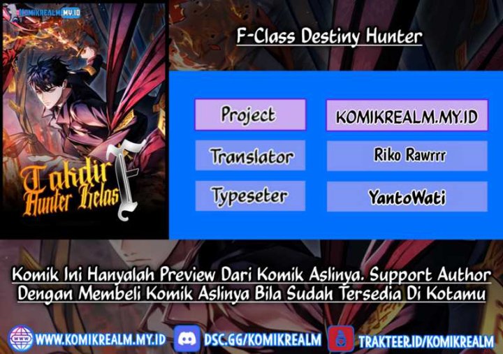 F-Class Destiny Hunter Chapter 22 Gambar 1