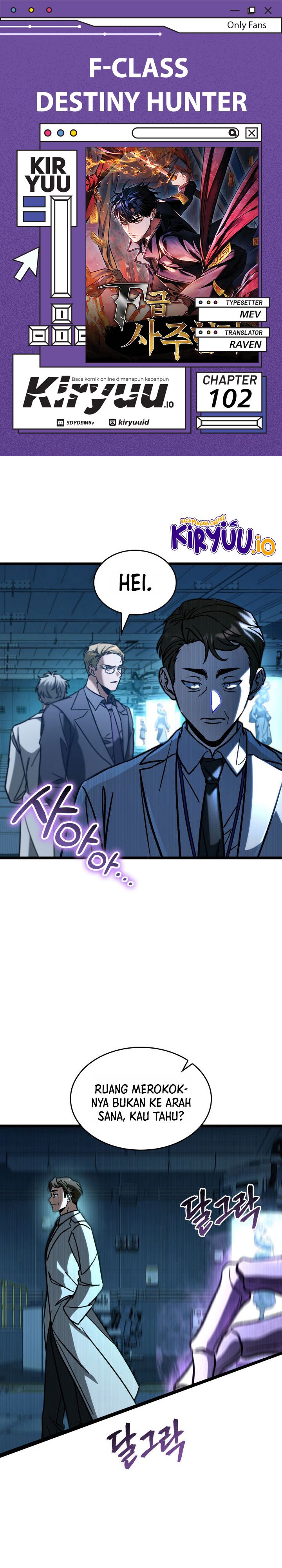 F-Class Destiny Hunter Chapter 102 Gambar 1