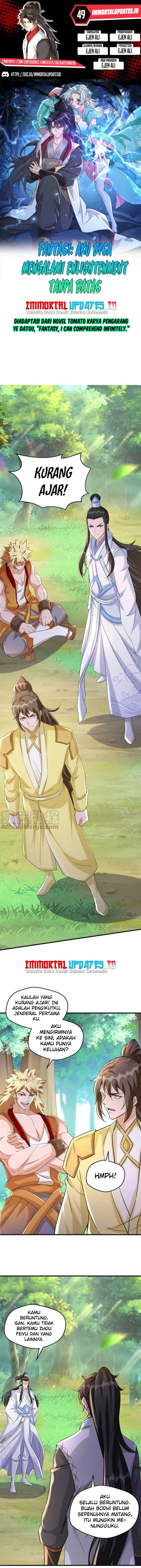 Fantasy: I Can Experience Limitless Enlightenment Chapter 49 Gambar 1