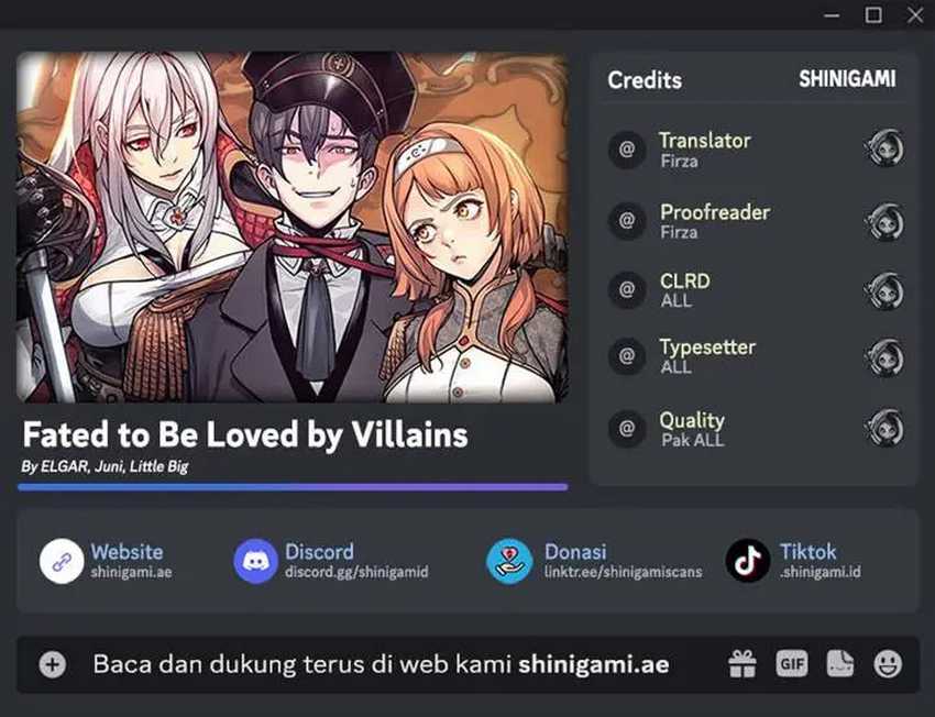 Fated To Be Loved By Villains Chapter 11 Gambar 1